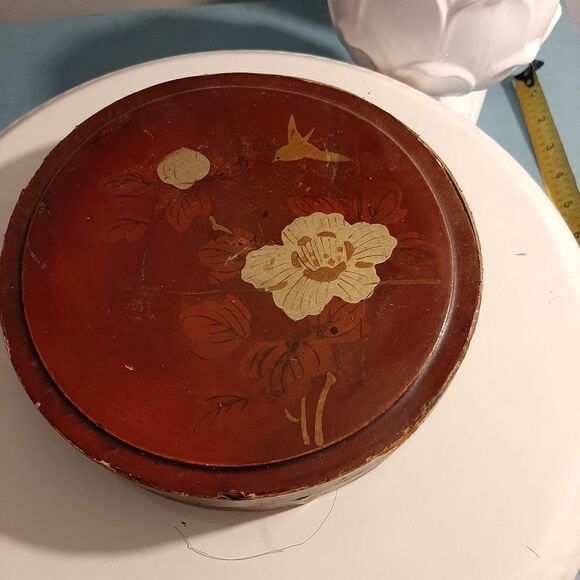 Antique Sewing Box  - Picture 1 of 5